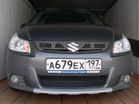 Защита радиатора Suzuki SX4 hb 2006-2010 black