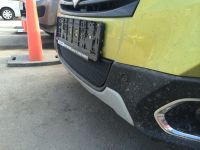 Защита радиатора Suzuki SX4 NEW 2013- black (Фото 1)