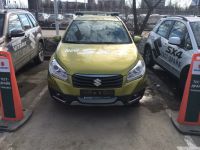 Защита радиатора Suzuki SX4 NEW 2013- chrome (Фото 1)