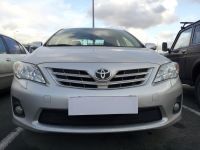 Защита радиатора Toyota Corolla 2011-2013 black (Фото 3)