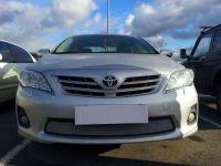 Защита радиатора Toyota Corolla 2011-2013 chrome (Фото 1)
