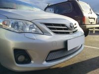 Защита радиатора Toyota Corolla 2011-2013 chrome (Фото 2)