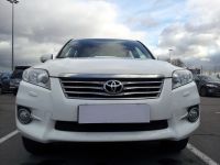 Защита радиатора Toyota Rav 4 2013- black верх (Фото 1)