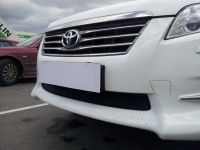 Защита радиатора Toyota Rav 4 2013- black верх