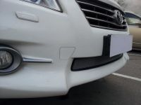 Защита радиатора Toyota Rav 4 2013- chrome верх (Фото 3)
