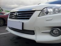 Защита радиатора Toyota Rav 4 2013- chrome верх (Фото 4)