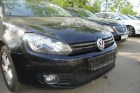 Защита радиатора Volkswagen Golf VI black (Фото 7)