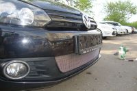 Защита радиатора Volkswagen Golf VI chrome (Фото 2)