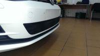 Защита радиатора Volkswagen Golf VII black (Фото 1)