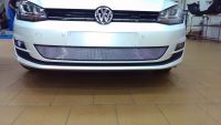 Защита радиатора Volkswagen Golf VII chrome (Фото 3)
