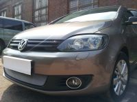 Защита радиатора Volkswagen Golf Plus 2009- chrome (Фото 1)