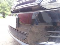 Защита радиатора Volkswagen Tiguan Sport&Style 2012- black (Фото 2)