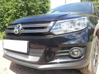 Защита радиатора Volkswagen Tiguan Sport&Style 2012- chrome (Фото 1)