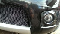 Защита радиатора Mitsubishi L200 2013- (Калуга)/Pajero Sport 2013- (Калуга) black PREMIUM (Фото 2)