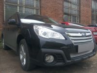 Защита радиатора Subaru Outback c 2013- chrome (Фото 2)