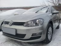 Защита радиатора Volkswagen Golf VII black PREMIUM