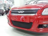 Защита радиатора Chery M11 black (Фото 4)