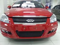 Защита радиатора Chery M11 black