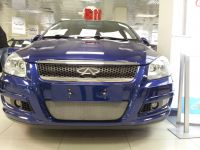Защита радиатора Chery M11 chrome (Фото 2)