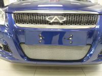 Защита радиатора Chery M11 chrome (Фото 3)