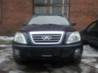 Защита радиатора Chery Tiggo (Tagaz Tingo) 2006-2012 black (Фото 3)