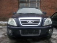 Защита радиатора Chery Tiggo (Tagaz Tingo) 2006-2012 chrome (Фото 1)
