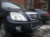 Защита радиатора Chery Tiggo (Tagaz Tingo) 2006-2012 chrome (Фото 2)
