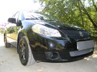 Защита радиатора Suzuki SX4 sedan 2007-2011 chrome (Фото 1)