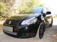 Защита радиатора Suzuki SX4 sedan 2007-2011 chrome