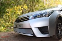 Защита радиатора Toyota Corolla 2014- chrome (Фото 1)
