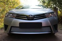 Защита радиатора Toyota Corolla 2014- chrome (Фото 2)